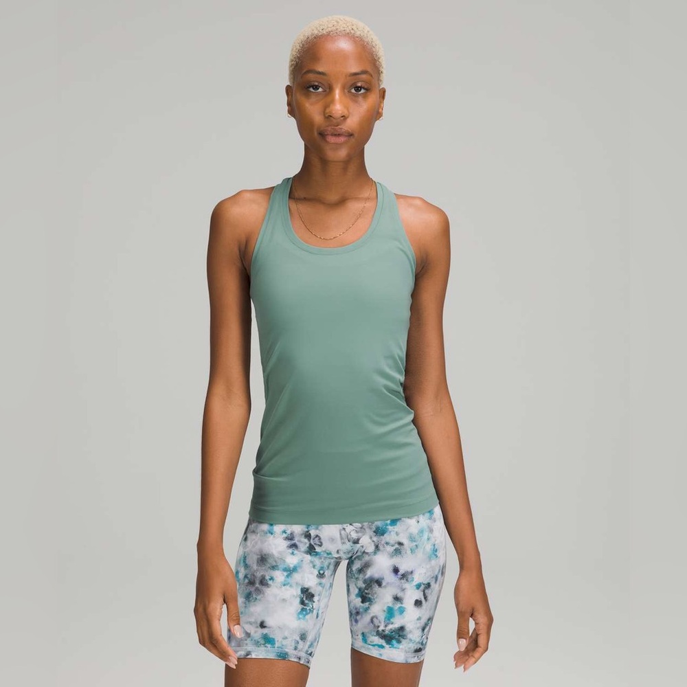 Lululemon Cool Racerback Tank Top Nulu Tidewater Teal